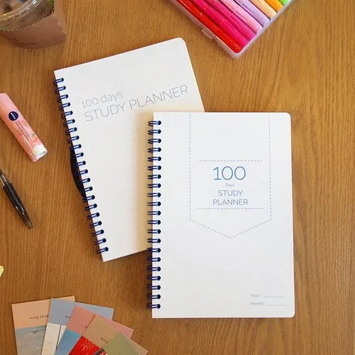 100 Days 스터디 플래너