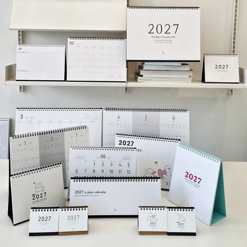 2027 더베이직 캘린더